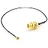 2X U.FL Mini PCI to RP-SMA Pigtail Antenna WiFi Cable