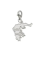 Rembrandt Charms Greece Charm with Lobster Clasp