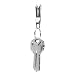 KeySmart Nano Clip - Pocket Clip Key Ring Holder - Secure Your Key Chain, Eliminates Pocket Bulge (1 Pack)