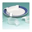 Ableware 745260002 White Plastic Food Bumper