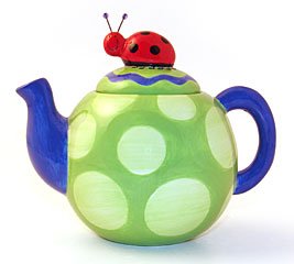 Buy Ladybug Lady Bug Teapot Cute And Fun For Kitchen Decor and Teapot Collection