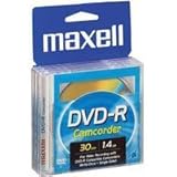 Maxell 8cm Camcorder DVD-R, 10-Pack (Packaging May Vary)