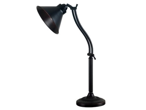 Kenroy Home Amherst 27 Inch Adjustable Desk Lamp In Oil Rubbed Bronze Finish On Sale
