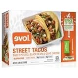 Evol Sweet Potato Black Bean and Goat Cheese Street Taco, 5.96 Ounce -- 8 per case.