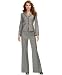 Tahari by ASL Three-Button Pant Suit