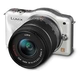 Panasonic Lumix DMC-GF3 12 MP Micro 4/3 Compact System Camera with 3-Inch Touch-Screen LCD and 14-42mm Zoom Lens (White)