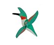 Hummingbird Whirligig Wind Sculpture