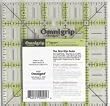 Omnigrid Omnigrip Neon Ruler 5in Square