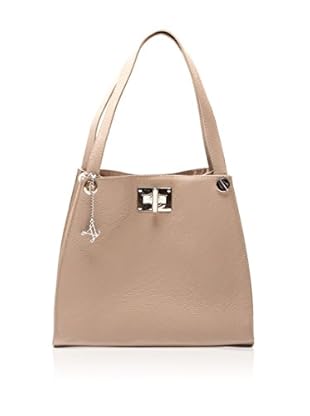 Luisa Vannini Bolso asa al hombro Tote (Taupe)