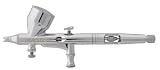 Master Airbrush Model G44 High Precision Detail Control Dual-Action Gravity Feed Airbrush with Free 6 Inch Air Hose