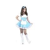 : Sexy and Fun Alice in Wonderland Costume (With or Without Petticoat)