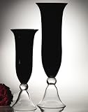 Jezebel Vase in Black Tall