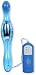 Doc Johnson Lucid Dream #18 Vibrator with Waterproof, Multi-Speed Controller, Baby Blue