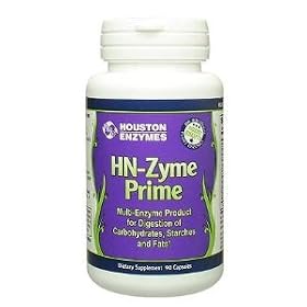 Houston Nutraceuticals, Houston Enzymes HN-Zyme Prime Multiple Enzymes 90 Vegetable Capsules