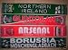GLENTORAN 54 x 9 Football Club SOCCER SCARF Rugby NEW m3