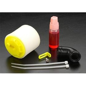 OFNA Racing 1 8 Air Filter Foam w Oil, Yellow from Air Filters