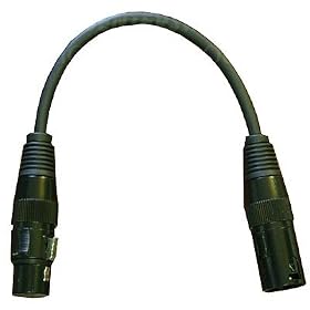 American DJ 5 Pin Male XLR to 3 Pin Female XLR Turnaround by