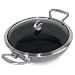 Chantal Copper Fusion 11.5 Inch Chef's Pan with Lid, Platinum
