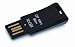 Kingston DataTraveler Mini Slim 16 GB USB 2.0 Flash Drive DTMS/16GB (Black)
