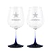 Dallas Cowboys 12.75-Ounce Wine Glass Set