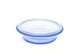 FoldTuk 4 Cup Round Collapsible Bakeware and Storage Container, Blue