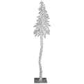 6' Pre-Lit Fantasy Silver Tree
