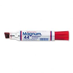 Sharpie Magnum Red Ink Permanent Marker, (44002)