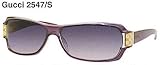 Gucci - Gucci 2547/S Sunglasses(Color-Code=0NE8 - Black Crystal Frame,Dark Gray Lens,Frame Size=59-12-120)