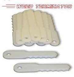 Weed Terminator Replacement Serrated Edge Cutters/Blades (12)
