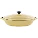 French Home Creme 2.5 Quart Fait Tout Braiser Casserole