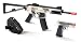 Crosman Ready To Play AirSoft 2 Gun Kit Clear Black 