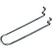 National #N180-489 2PK 4" Galvanized Loop Hook