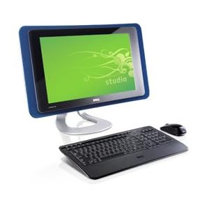DELL STUDIO ONE 19 DESKTOP - Genuine Windows Vista® Home Basic , Intel® Pentium® dual-core E5300(2.6GHz, 800, 2MB), 4GB DDR2 SDRAM, 750 GB SATA HD, nVidia GeForce 9200 Integrated Graphics, 8X DVD+/-RW Drive,Integrated Ethernet (10/100 Base-T), Wireless Keyboard & Mouse, Integrated 18.5 W LCD , 16:9 Aspect Ratio, WXGA (1366x768), webcam