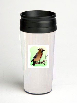 16 oz. Double Wall Insulated Tumbler with song bird - Paper Insert