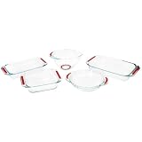 Pyrex Accents Bakeware 5-Piece Baking Dish Set by Pyrex