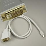 Mini DisplayPort to DVI Male Adapter Cable for Apple Laptops 6 feet ~ Brainydeal