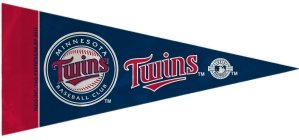Minnesota Twins MLB Mini Pennants - 8 Piece Set