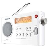 Buy As Shown Sangean AM FM Stereo Digital Tuning Portable Receiver 