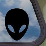 Alien Black Decal Car Truck Bumper Window Vinyl Sticker 