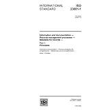 ISO 23081-1:2006, Information and documentation - Records management processes - Metadata for records - Part 1: Principles