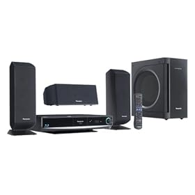 Panasonic SC-BT100 3.1 Channel Blu-ray Disc Home Cinema System - Black