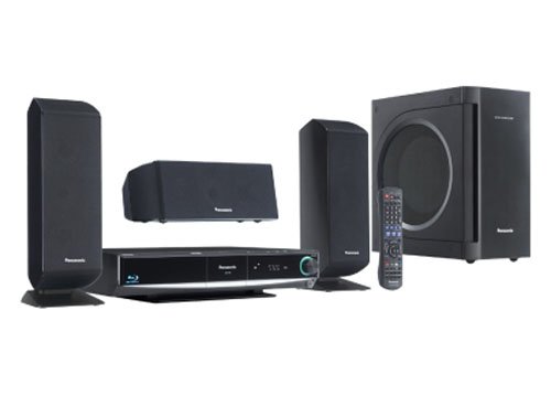 Large product shot for Panasonic SC-BT100 3.1 Channel Blu-ray Disc Home Cinema System - Black