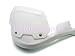 UNIVERSAL BRUSH HANDGUARDS SHIELD RAISER PIT DIRT BIKE ~WHITE (THGSHIELD-W)