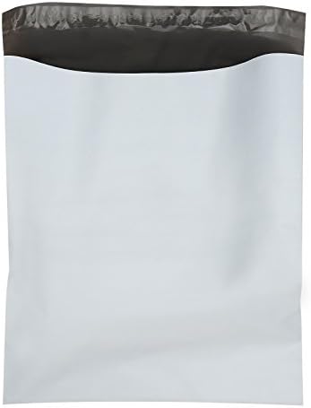 Pop Mailers Premium 10 in. x 13 in. Gray Poly Mailer Envelopes - 1000 count