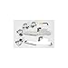 Memphis Shades Fats/Slims/Batwing Fairing Polished Trigger Lock Mount Kit w/Light Bar MEM8971