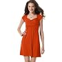 Soprano Cap-Sleeve Dress with Weaving Detail