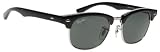 Ray Ban Junior 9050s Black Frame Grey Lens Metal Plastic Sunglasses