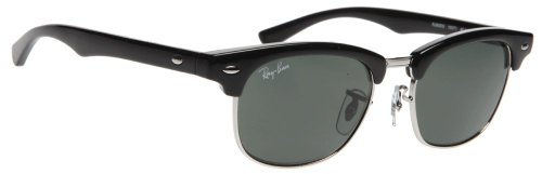Ray Ban Junior 9050s Black Frame Grey Lens Metal Plastic Sunglasses product image