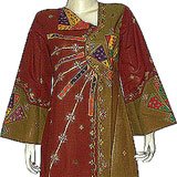 Maternity Wear - Womens Dress Caftans Gowns Cotton Size S (kftn733)