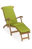 19w Outdoor Cushion For Steamer Chaise Lounge, 2Hx19Wx74L, MACAW